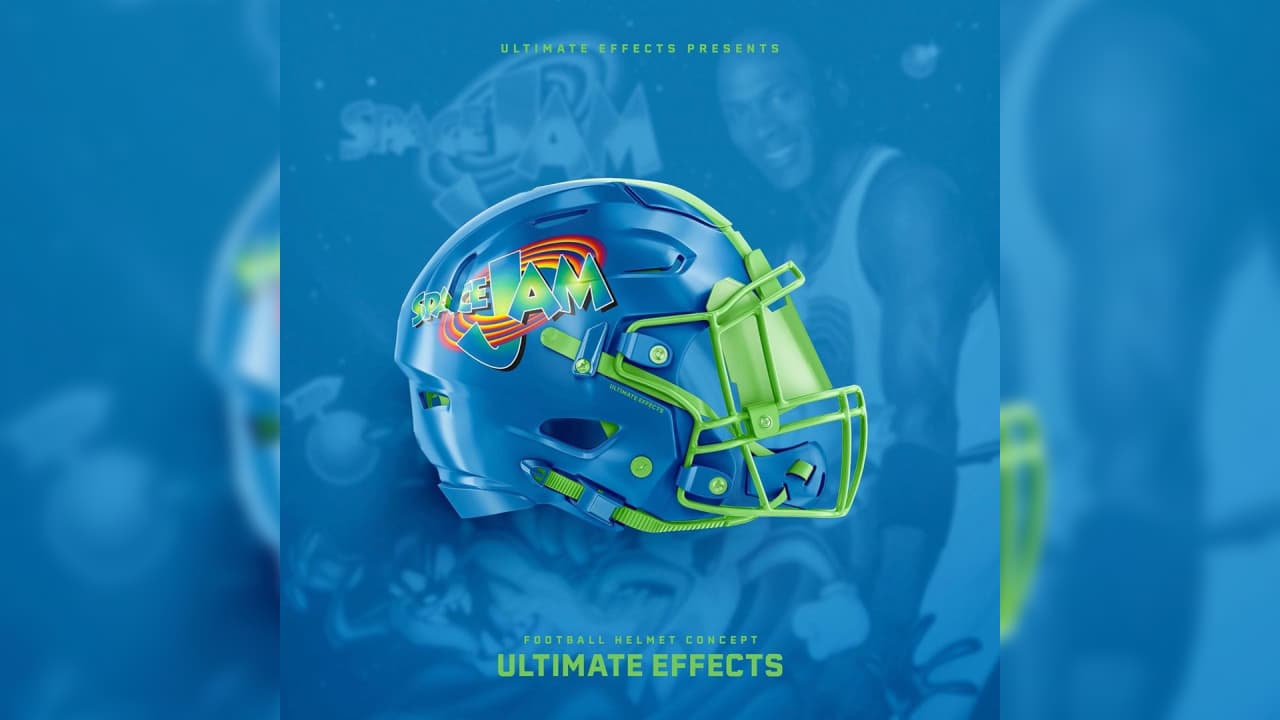 Space Jam | El artista gráfico Isaac Goldman junto lo mejor de ambos mundos y creó estos espectaculares diseños.