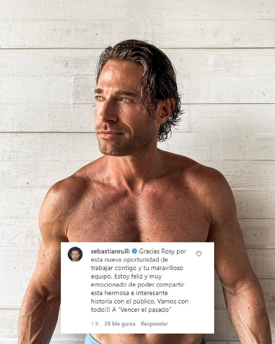 Rulli le dejó un mensaje en Instagram a la productora: "Gracias Rosy por esta nueva oportunidad de trabajar contigo y tu maravilloso equipo.
<b>Estoy feliz y muy emocionado</b> de poder compartir esta hermosa e interesante historia con el público. ¡Vamos con todo!".