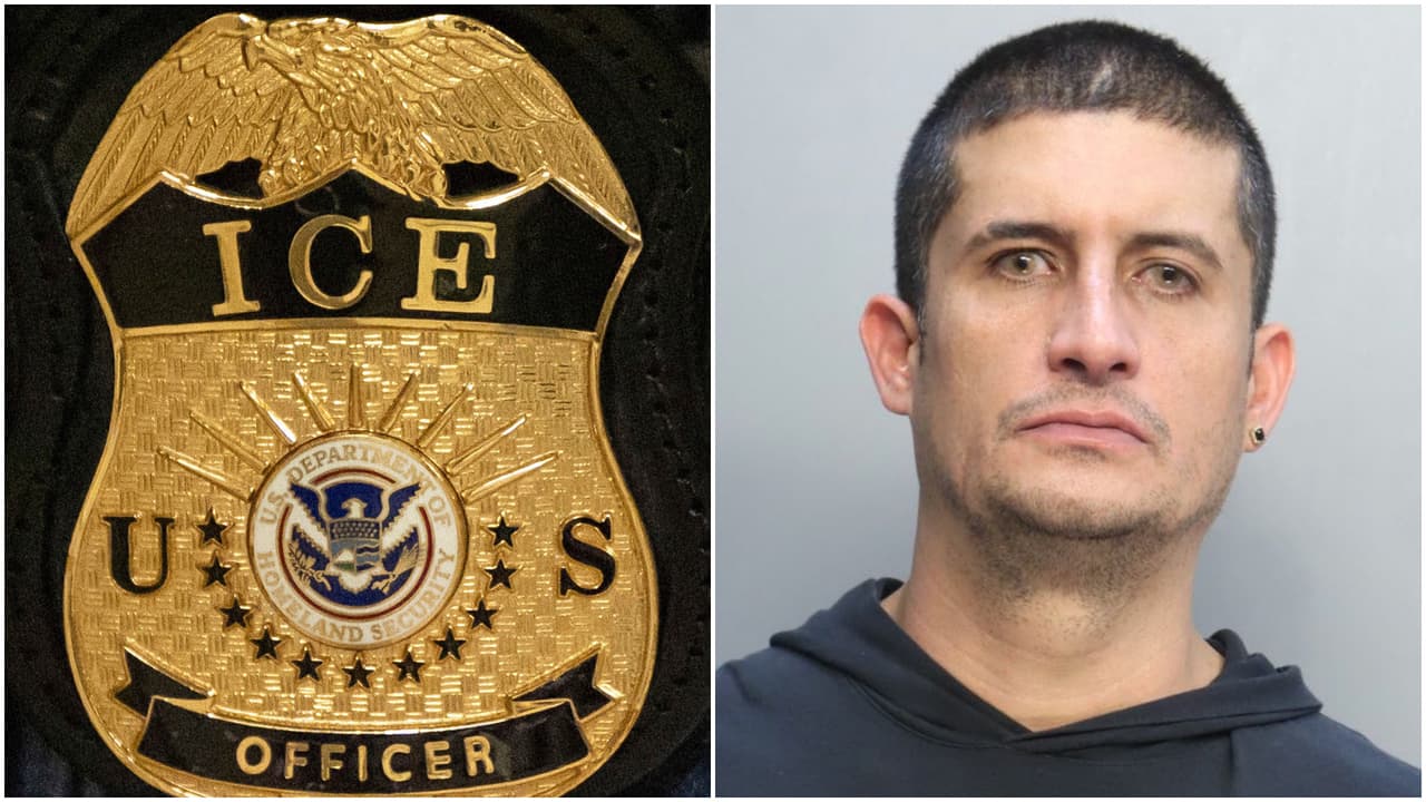 Acusan a hombre de fingir ser oficial de ICE y sacar un arma para extorsionar a otro en Miami-Dade