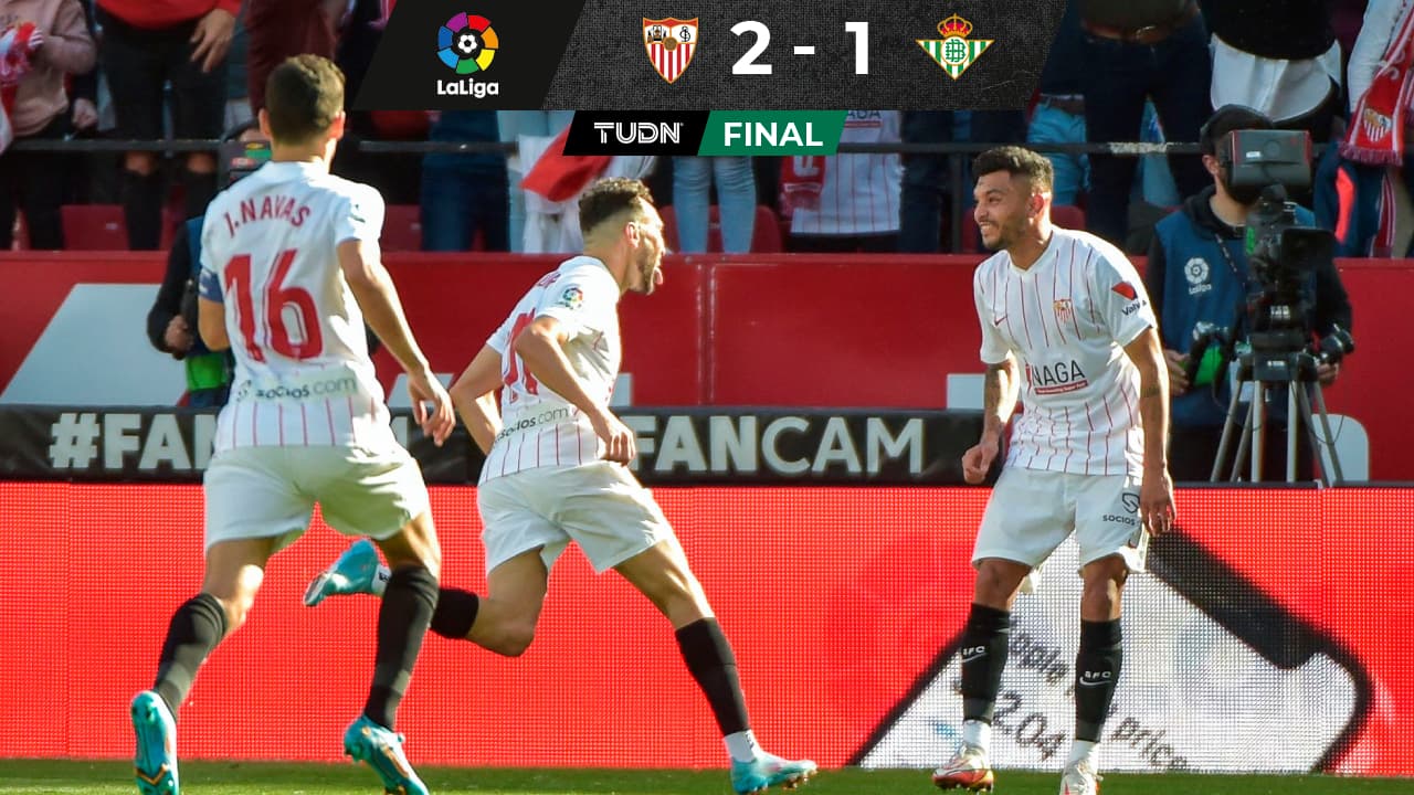 ¡Brilla! Tecatito luce en un derbi que se lleva el Sevilla