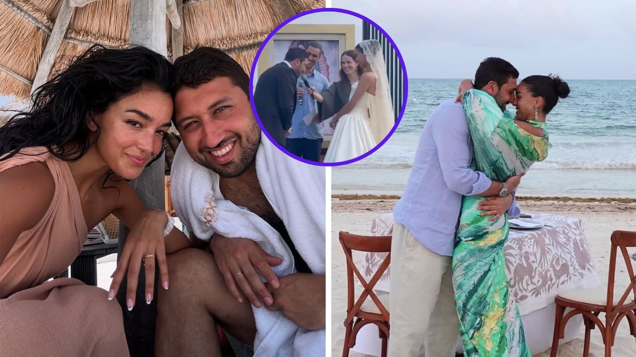 A un mes de su boda, Ale Capetillo comparte el vestido de novia que nunca usó