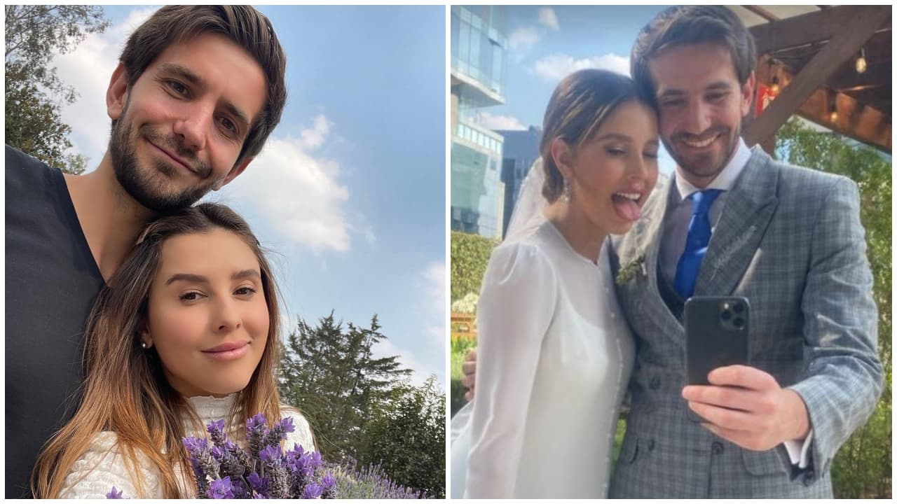 Paulina Goto y Rodrigo Saval se casaron por lo civil: los detalles de la boda