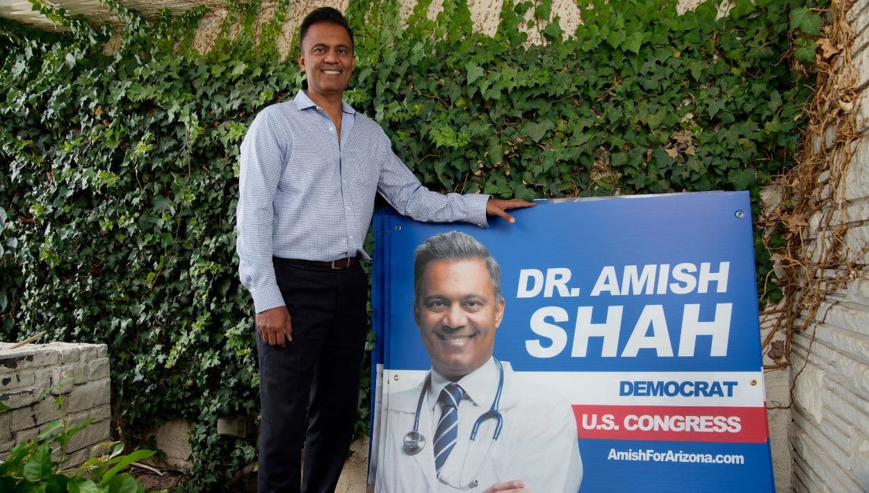 Amish Shah gana la primaria demócrata para el Congreso en Arizona