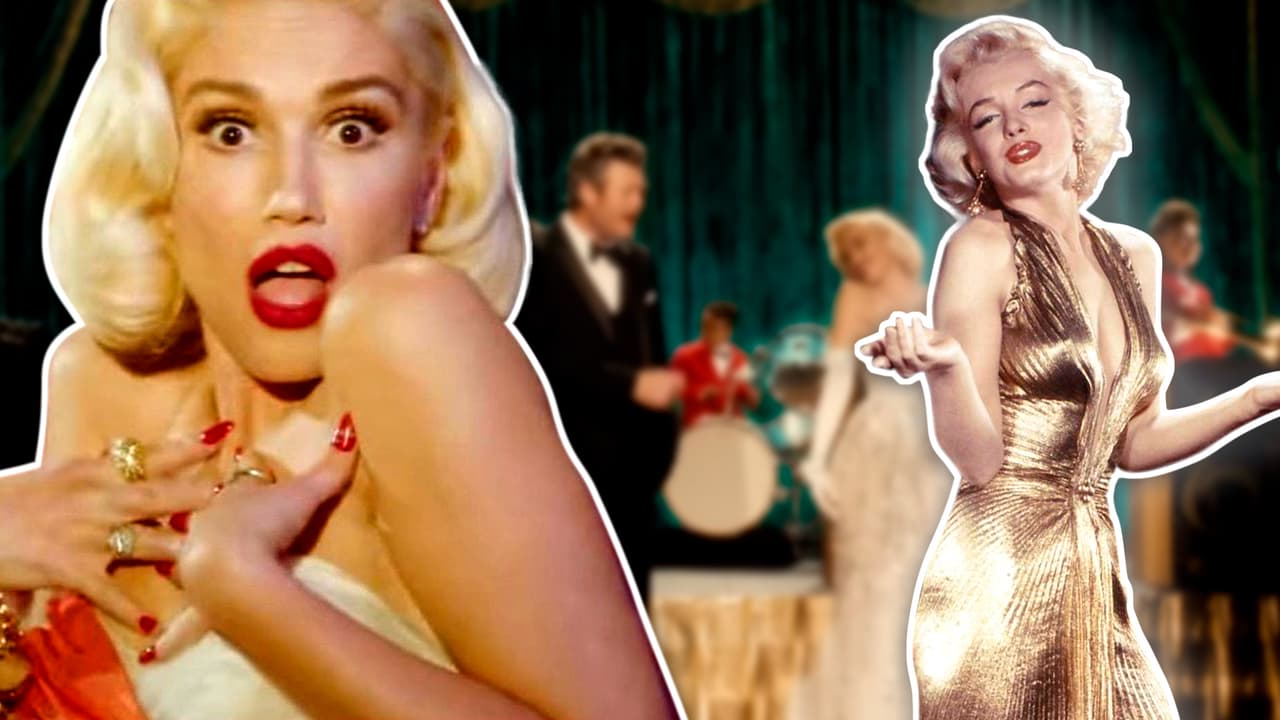 Gwen Stefani se convierte en Marilyn Monroe para un video navideño