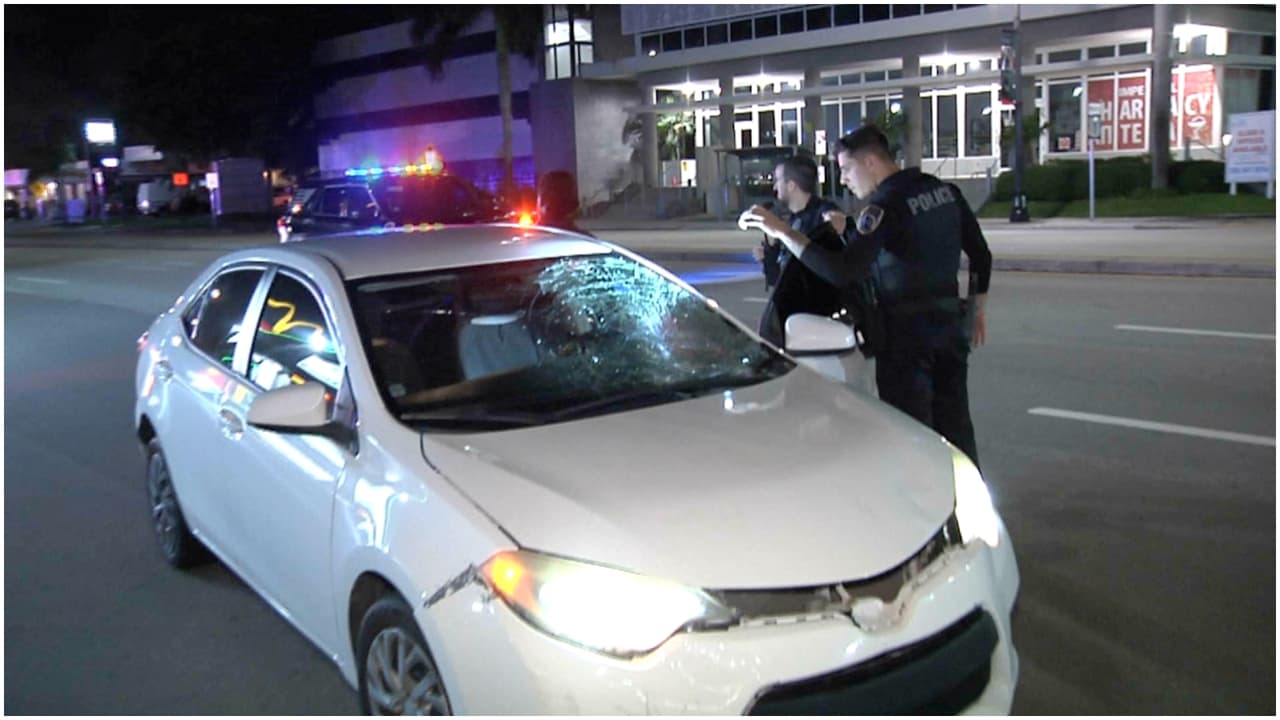 Atropello mortal en Hallandale Beach.