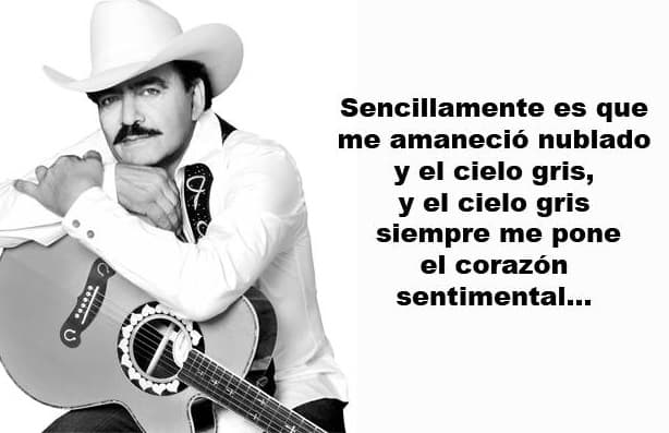 Llamado 'El Poeta del Pueblo', estas son algunas letras que nos dejaron sus canciones.