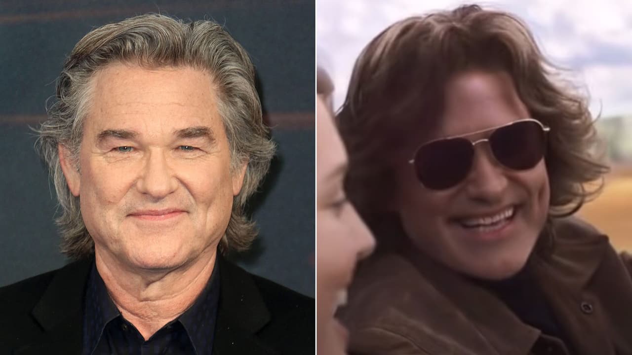 Kurt Russell rejuveneció en 'Guardians of the Galaxy Vol. 2'