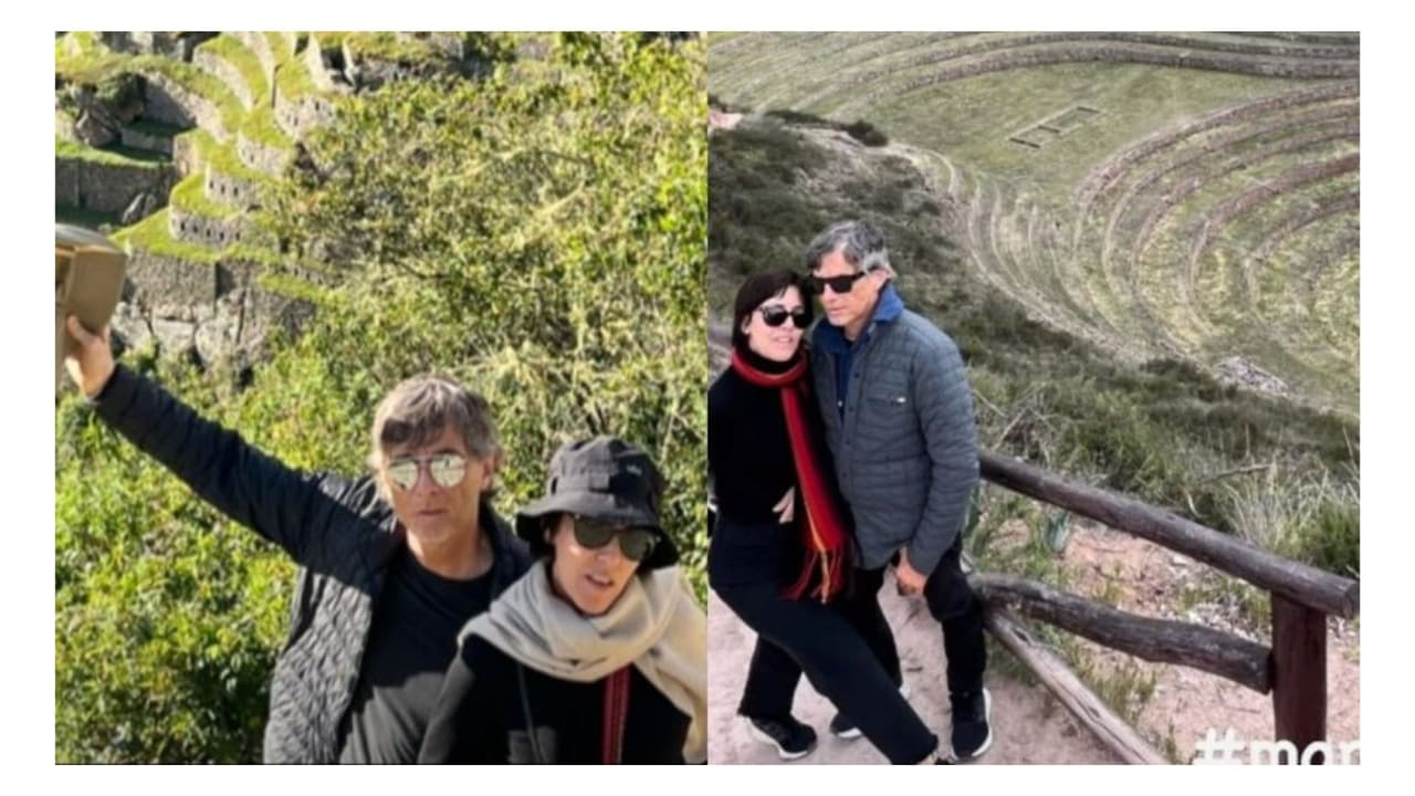 Stephanie Salas y Humberto Zurita viajaron a Perú.