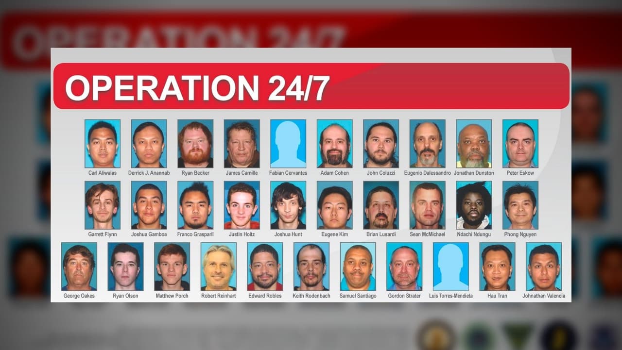 Seis hispanos entre los 31 arrestados en una operación dirigida contra los depredadores de niños en Nueva Jersey