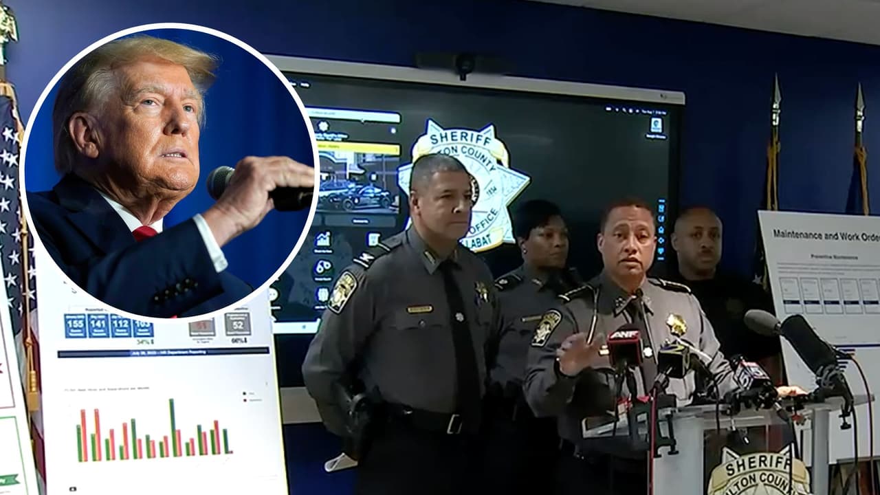 El alguacil del condado Fulton advirtió que tomarían una foto policial si Trump es acusado en Georgia