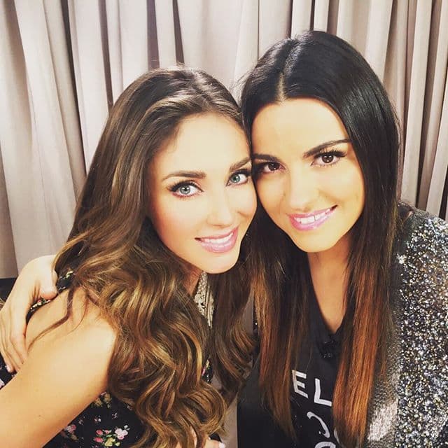 Hasta tuvo la oportunidad de volver a reunirse con su compañera de "RBD", Maite Perroni.