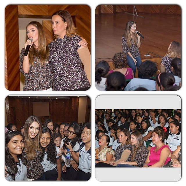 Lo que se ha interpretado como un intento por disimular su pancita.