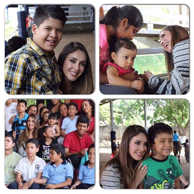 No obstante, es muy notable que durante estos encuentros Anahí usa ropa cada vez más amplia.