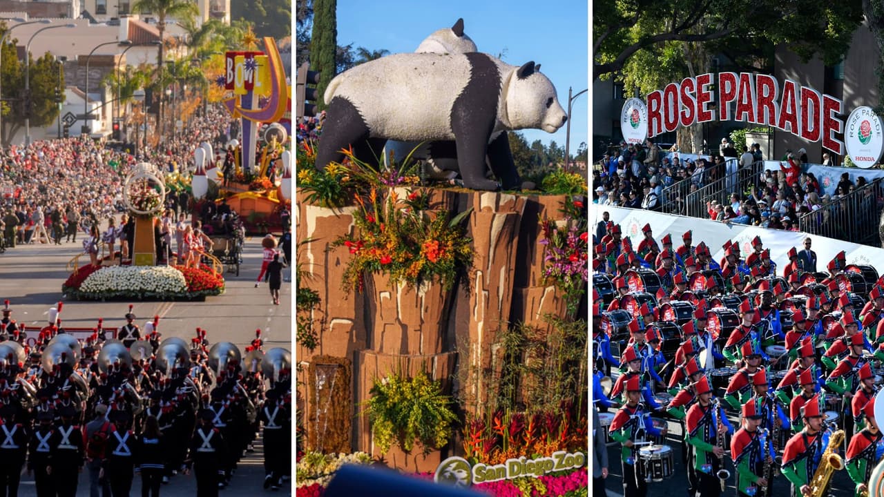 Desfile de las Rosas 2025: en imágenes, los mejores carros alegóricos y más
