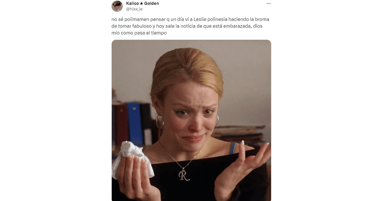 Fans reaccionan al embarazo de Lesslie Polinesia