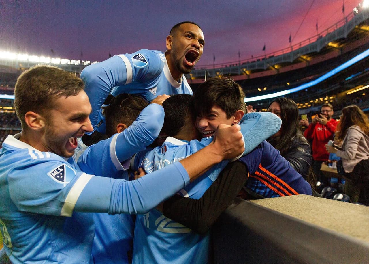 New York City FC finalizó en la cuarta posición de la Conferencia Este.