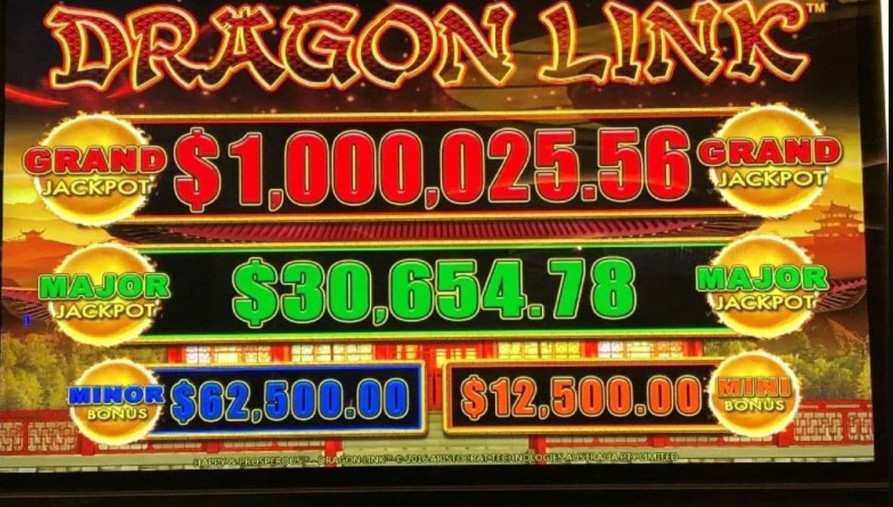 La máquina tragamonedas Dragon Link Panda Magic fue la elegida para la jugada que terminó entregando un jackpot de más de $1.1 millones en Tampa.