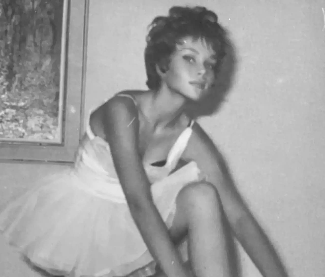 Jocelyne Wildenstein a sus 15 años.