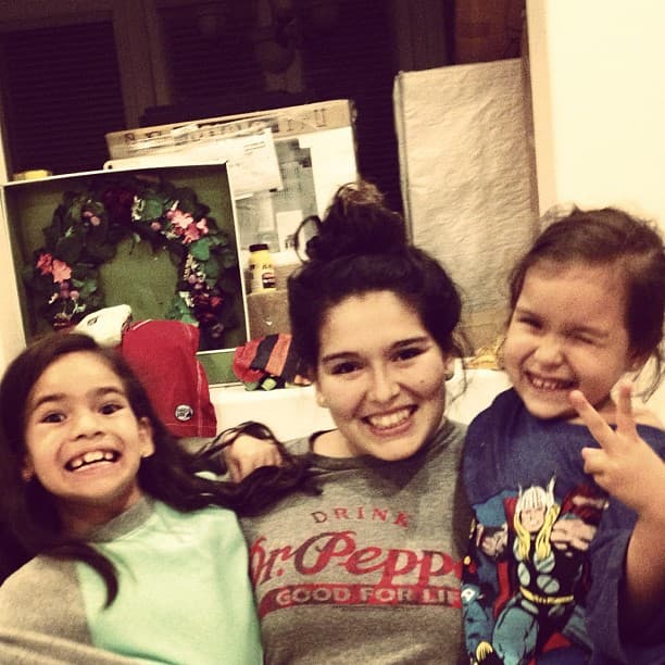 Desde pequeñas, Celia e Ivanna son las consentidas de su hermana mayor.