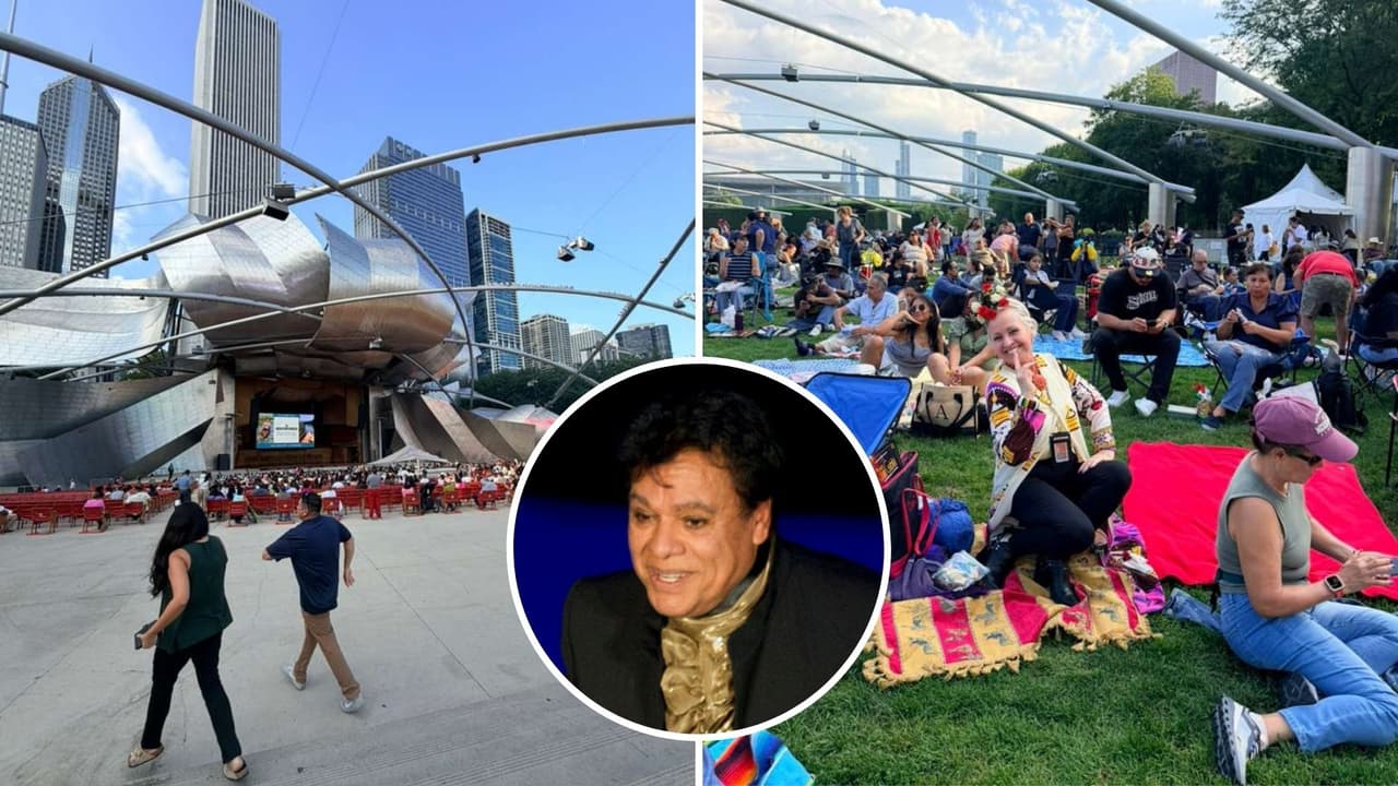 Así disfrutaron la proyección de “Mi Primer Bellas Artes” de Juan Gabriel en el Grant Park