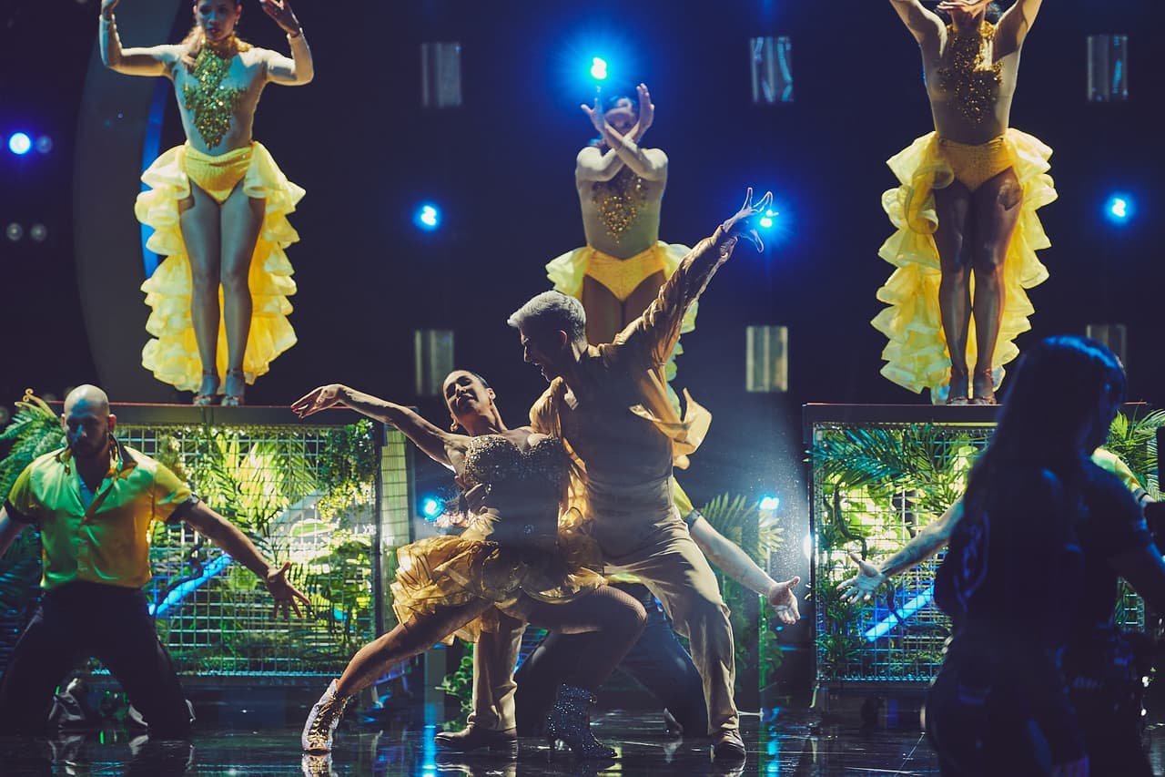 Luego de la ronda de 'Yo lo bailo mejor', los finalistas salieron a la pista a una segunda ronda de baile. Lis Vega fue la primera en hacerlo y fue con un mambo.