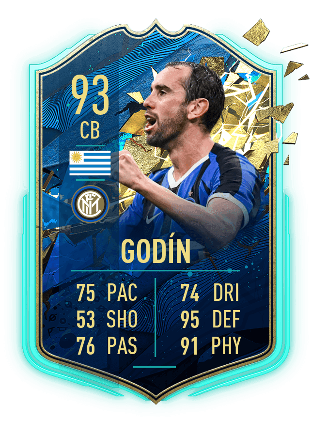 Diego Godín sigue siendo un jugador importante, dueño de la defensa esté donde esté.