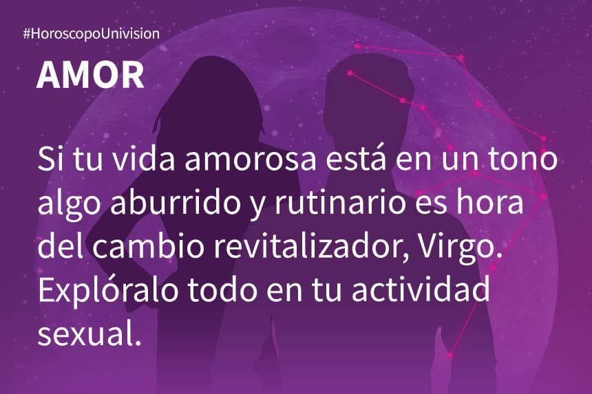 Virgo 25 de diciembre de 2019