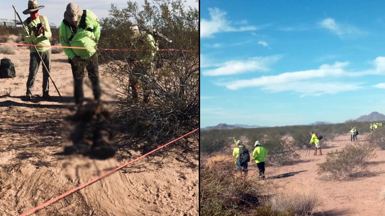 Hallan el cuerpo de un migrante cerca de casas móviles en el desierto de Arizona