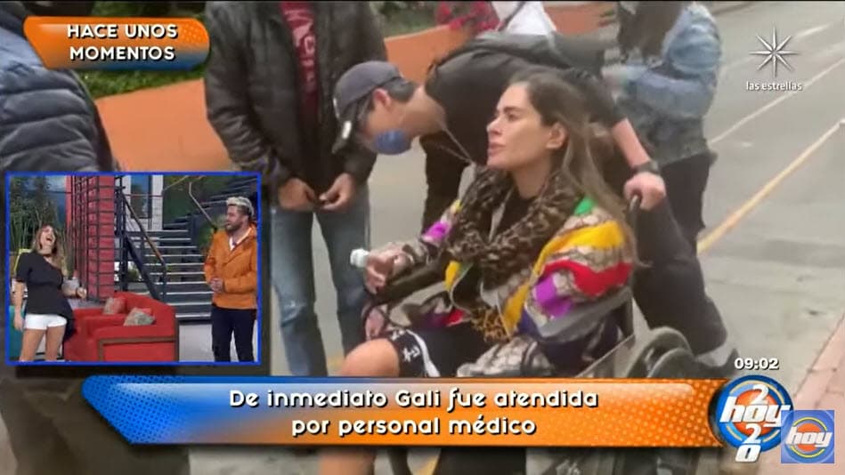 Montijo pudo estar lista para entrar al aire en vivo en punto de las 9 de la mañana, hora en que en México inicia el matutino.
<br>