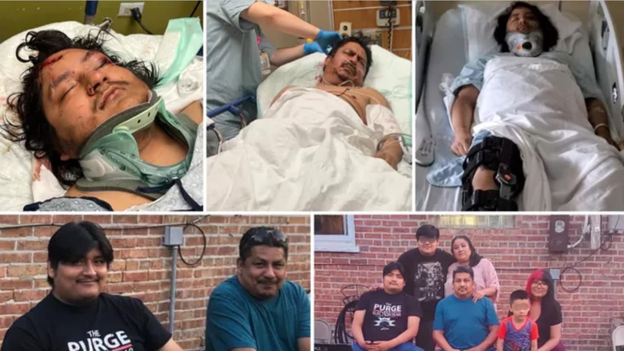 Padre e hijo hispanos se recuperan tras ser atropellados en la Autopista I-290