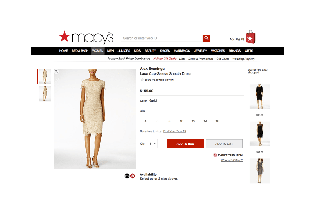 <b><a href="http://www.macys.com/?cm_mmc=Google_Trademark-_-Trademark_Non-Eng_Exact_Google_Macy%27s-_-139847856128-_-macys%27_e_c_kclickid_36ac641d-a21c-4264-874b-92bb1f922203&trackingid=486x199546&gclid=CjwKEAiAmdXBBRD0hZCVkYHTl20SJACWsZj9xwvi1_HHAOZjgXaB2recumjokVrqgkcwFchvl977jBoCUlPw_wcB">Macy's</a></b>: Las grandes plataformas han encontrado en el mercado online una alternativa para competir con gigantes digitales que en principio amenazaron sus cimientos comerciales. En su tienda, Macy's alcanzará un descuento del 59%.