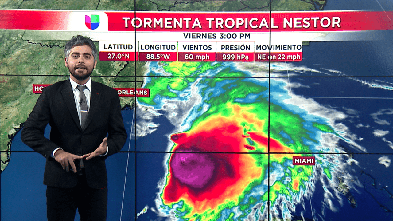 Tormenta Tropical Nestor podría afectar Carolina del Norte el 20 de octubre