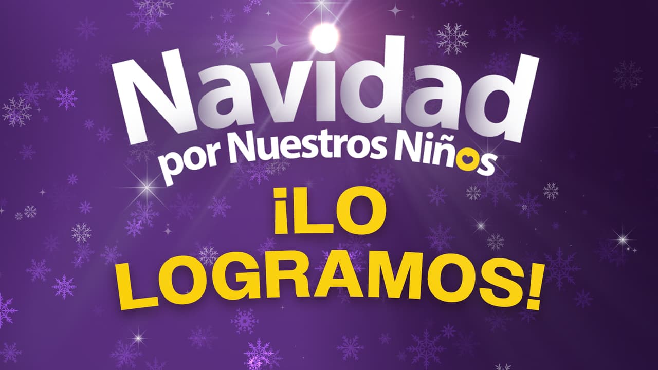 Navidad por Nuestros Niños logró superar su meta de reunir padrinos para el TeletonUSA