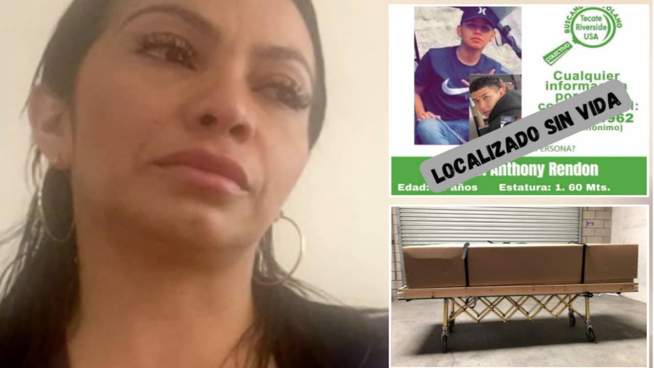 “No lo pude abrazar”: la madre de Miguel Rendón recibe los restos de su hijo secuestrado y asesinado en México