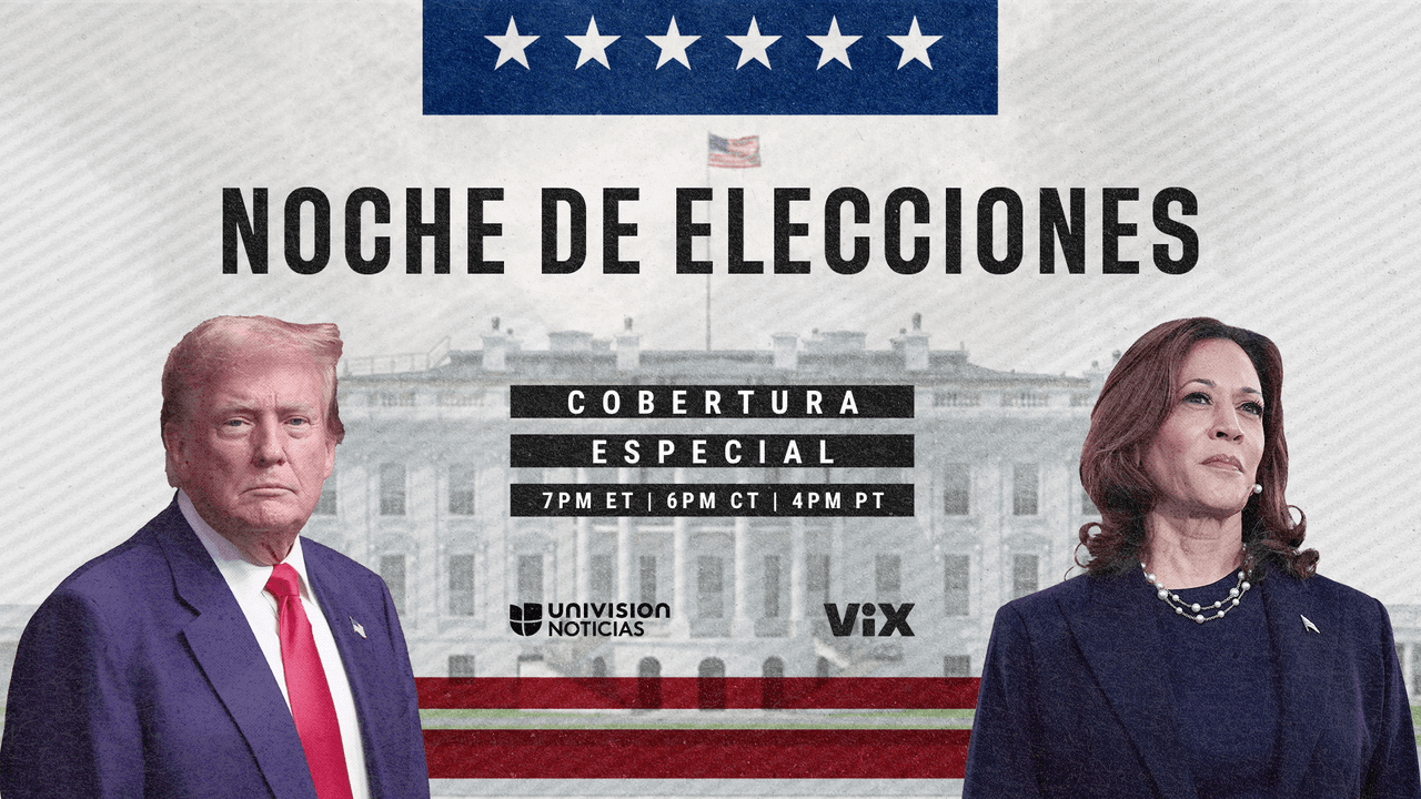 | Kamala Harris vs Donald Trump
Cómo seguir el resultado de las elecciones presidenciales en EEUU por Univision
