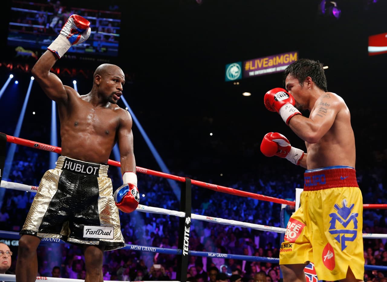 Floyd Mayweather Jr. y Manny Pacquiao lo más visto en Facebook en 2015
