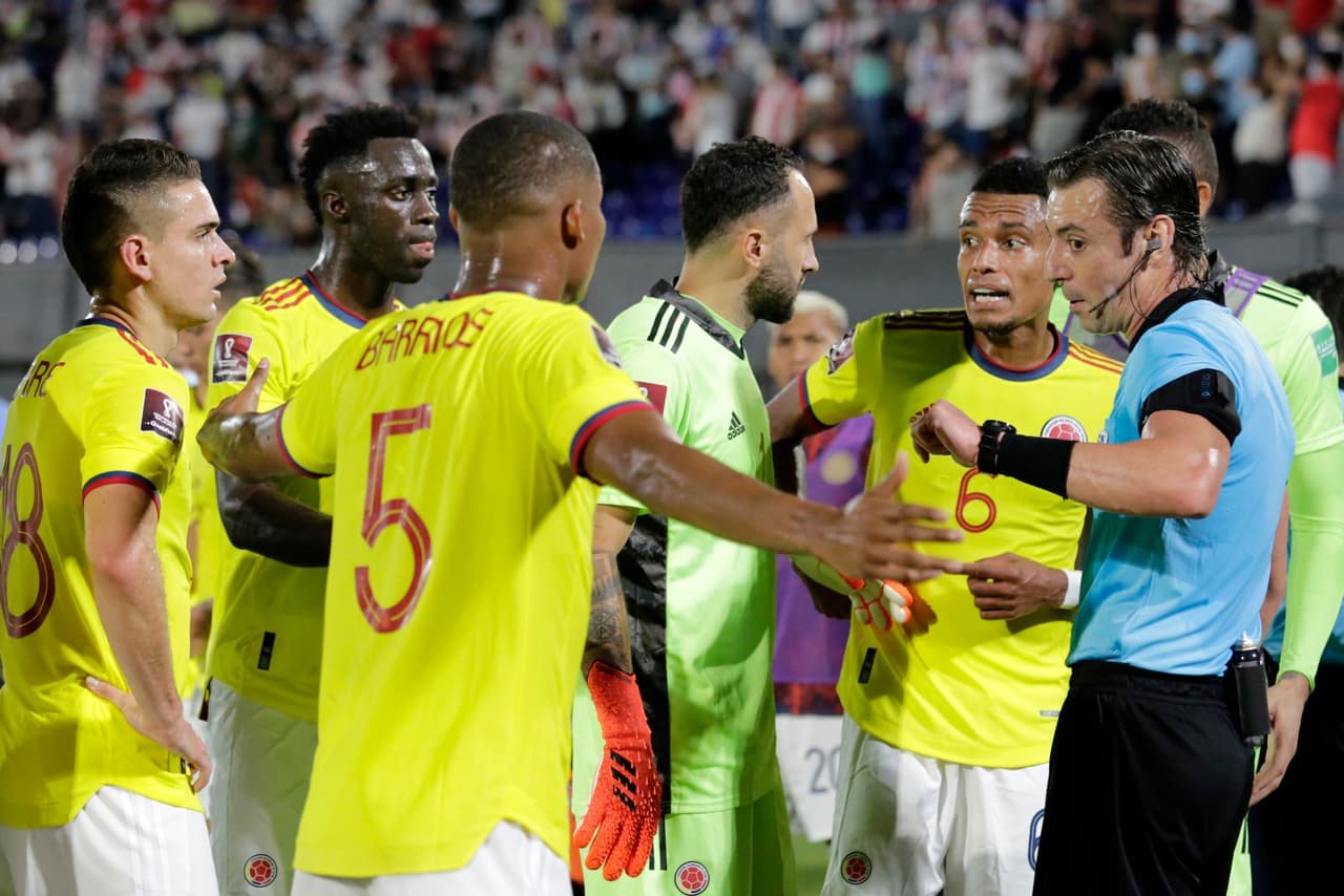 Paraguay no logró aguantar la ventaja y Juan Cuadrado marcó para que Colombia rescatara un punto.