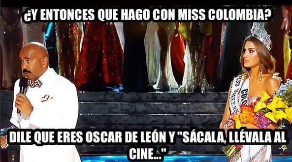 Los memes de la polémica coronación de Miss Universo 2015.