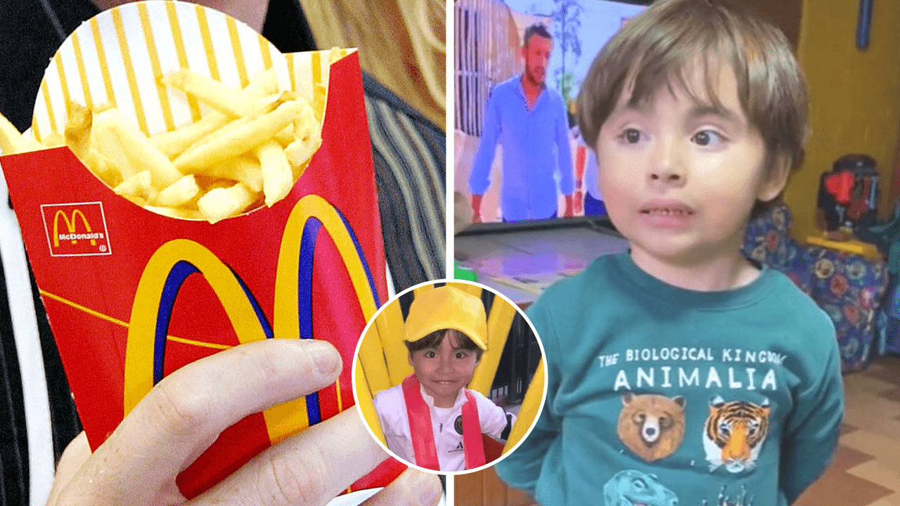 Niño se hace viral en TikTok por disfrazarse de papas fritas para Halloween: mira cómo luce