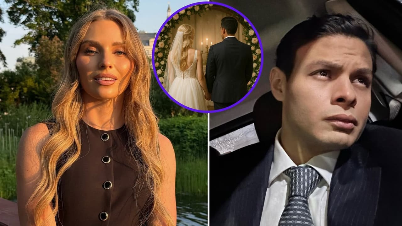 Revelan foto de la supuesta boda de Irina Baeva y Giovanni Medina en Dubai