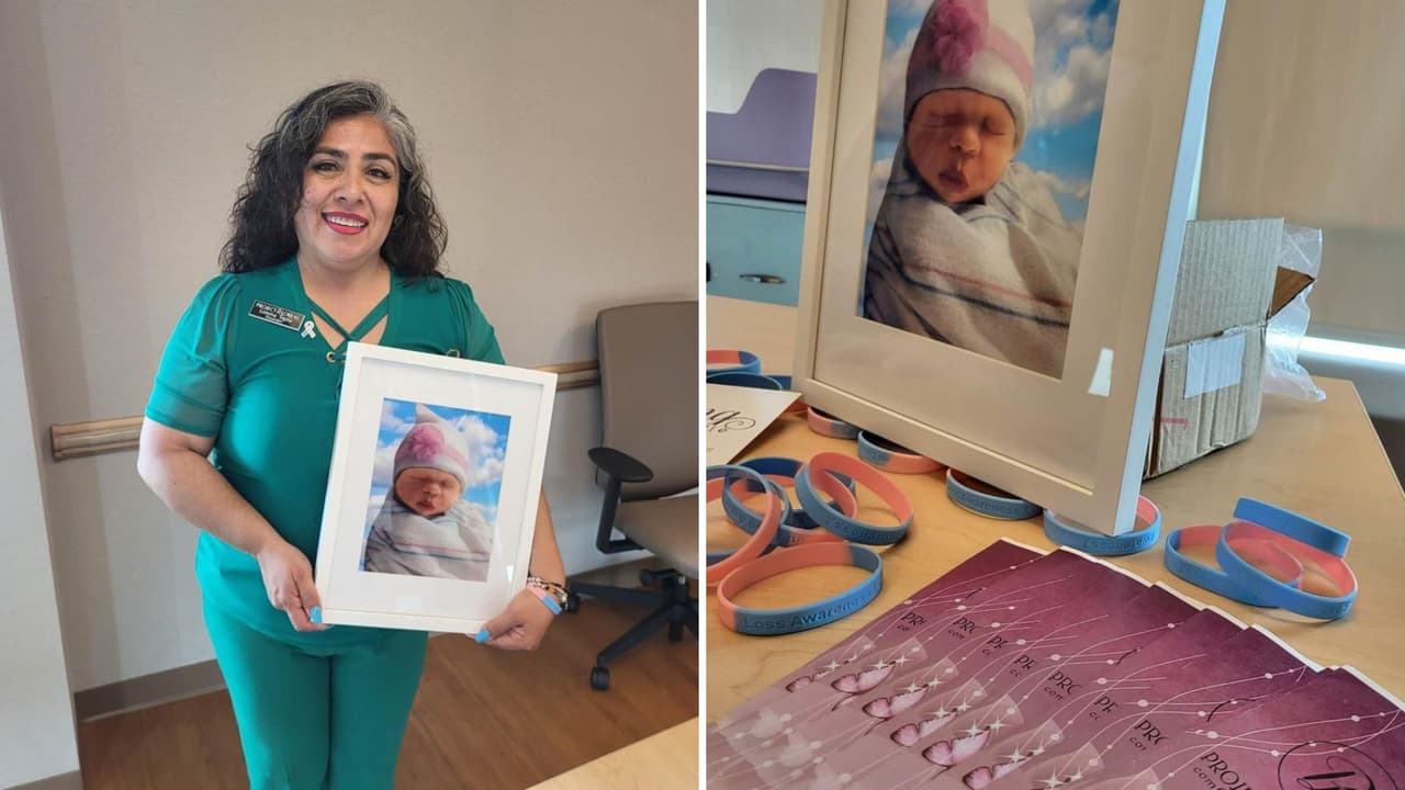 “Nunca había visto un bebé sin vida”: La hija de esta hispana nació muerta, ahora, busca ayudar a familias con este dolor