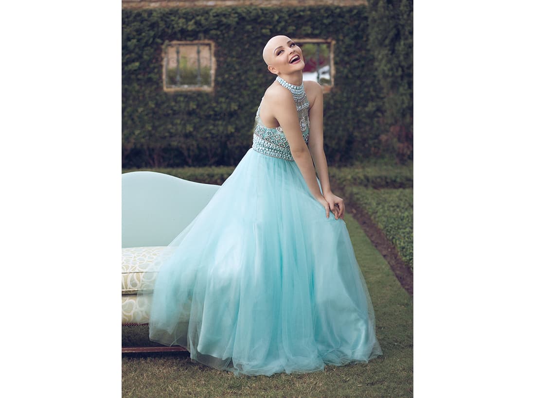 La idea y el diseño de las fotografías fueron obra de Andrea