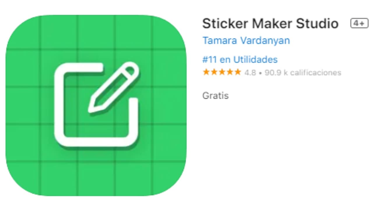 Aplicación Sticker Maker