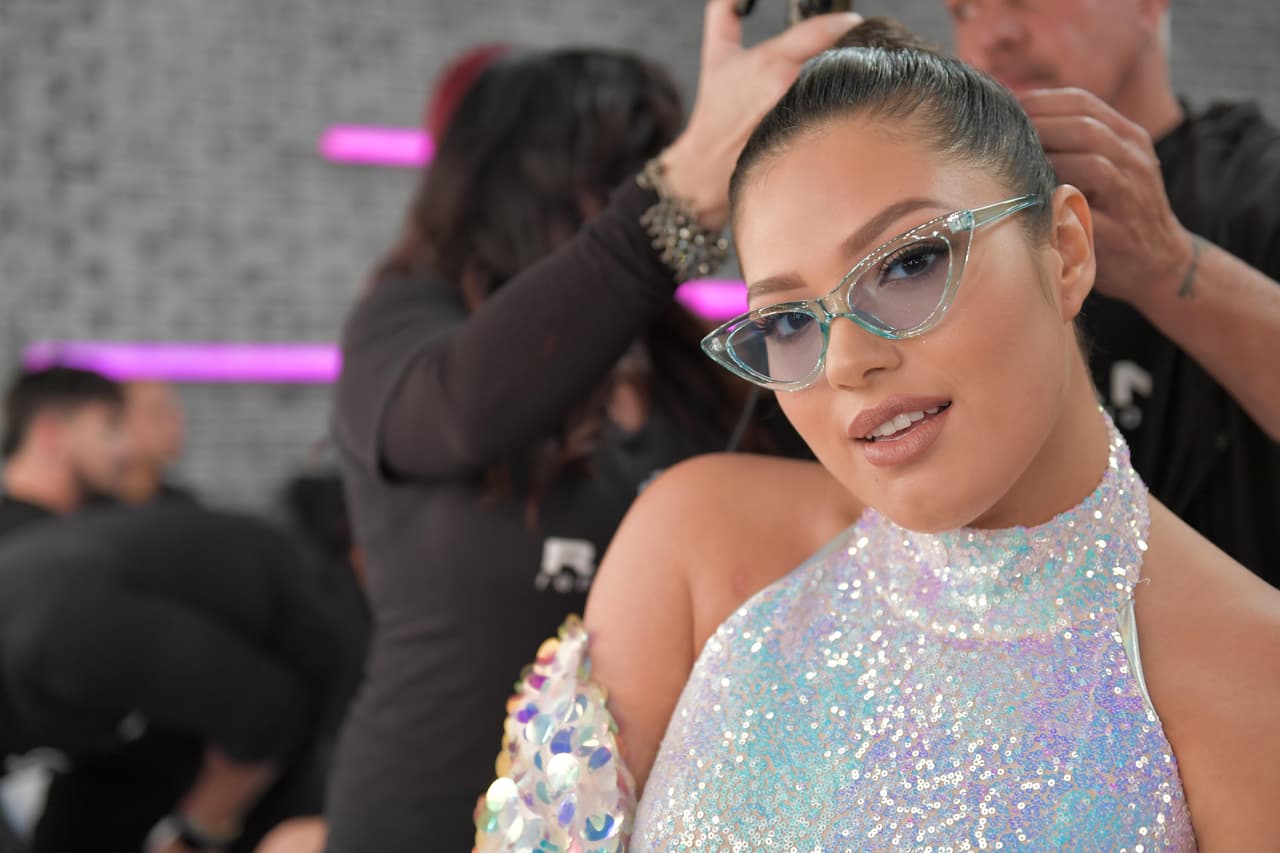 Cualquier momento era bueno para posar.