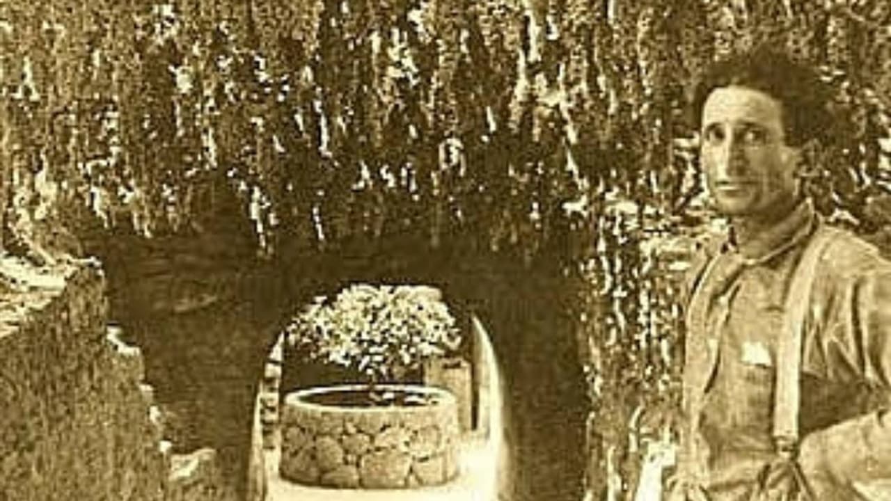 Baldassare Forestiere llegó a Fresno, California, luego de un paso por Nueva York donde fue parte de la construcción del metro de la ciudad.
<b>Innovador y rebelde para la época, el italiano se las ingenió para construir su casa bajo tiera,</b> con el objetivo de escapar del intenso calor.
<br>