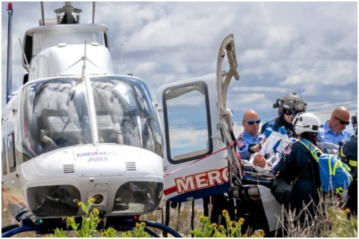 El Departamento de Bomberos del Condado de Kern atendieron una emergencia de un accidente de autos cerca del Pacific Crest Trail.