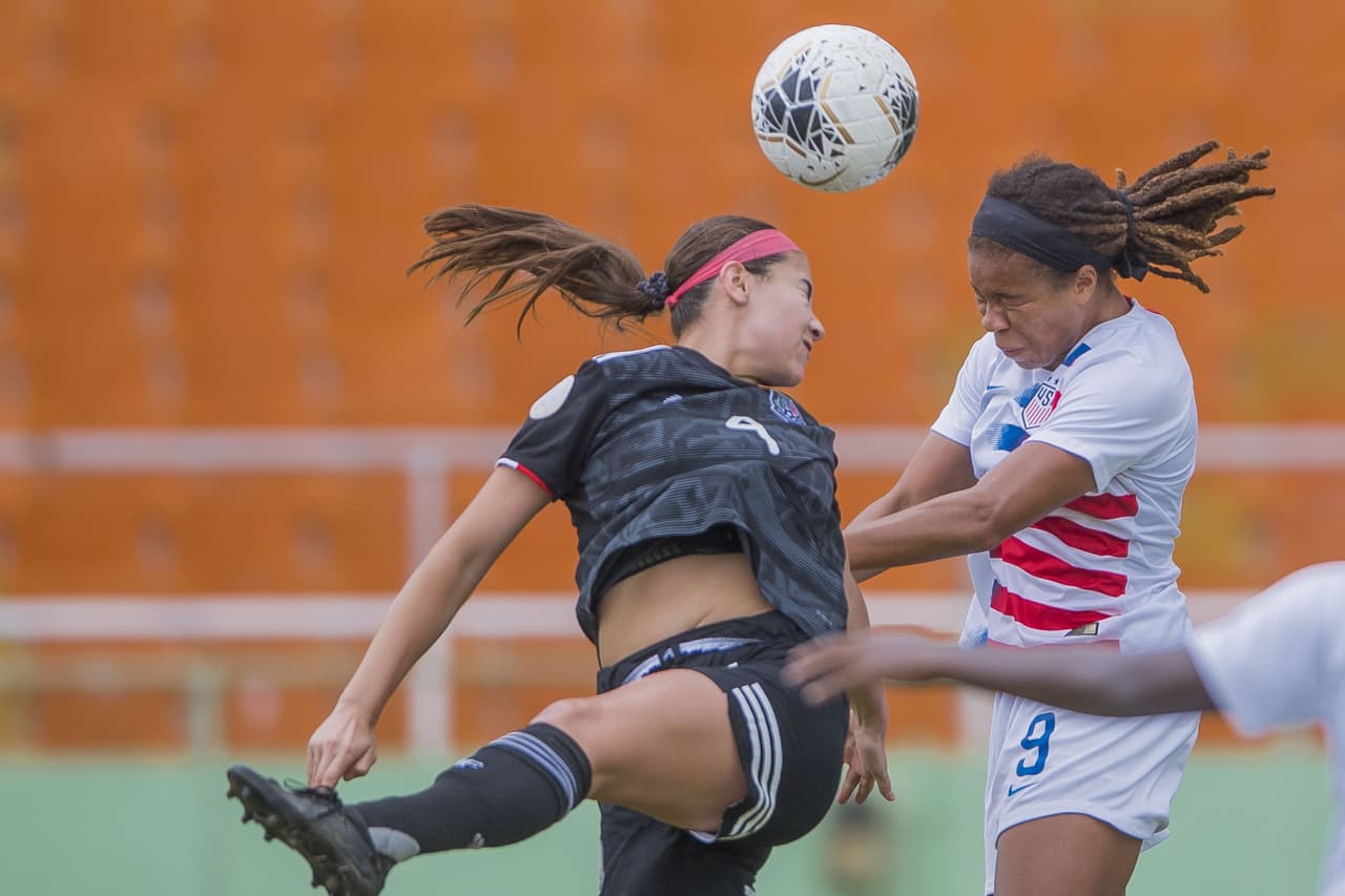 Cuatro goles del equipo de las barras y las estrellas, destrona al Tri femenil, quien poseía este título. Sin embargo, ambos equipos ganan su clasificación al Mundial Sub-20 femenino.