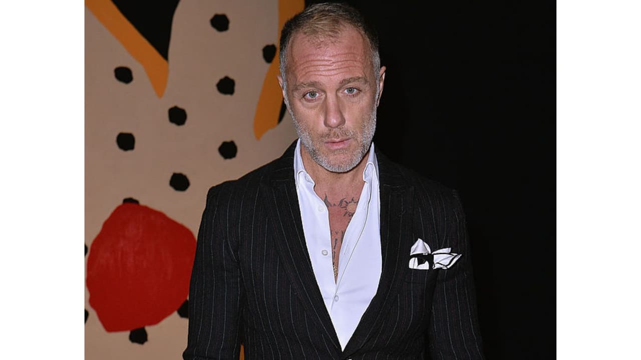 Gianluca Vacchi Milan Fashion Week 2014