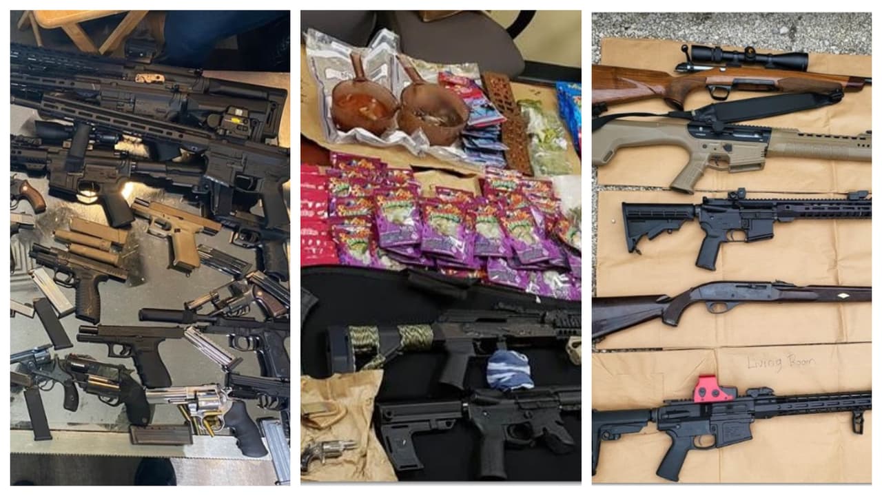 El joven identificado como Bret Valley, residente de Oakland Park, tenía en su poder un arsenal de armas y narcóticos como oxicodona, que distribuía a pandillas.