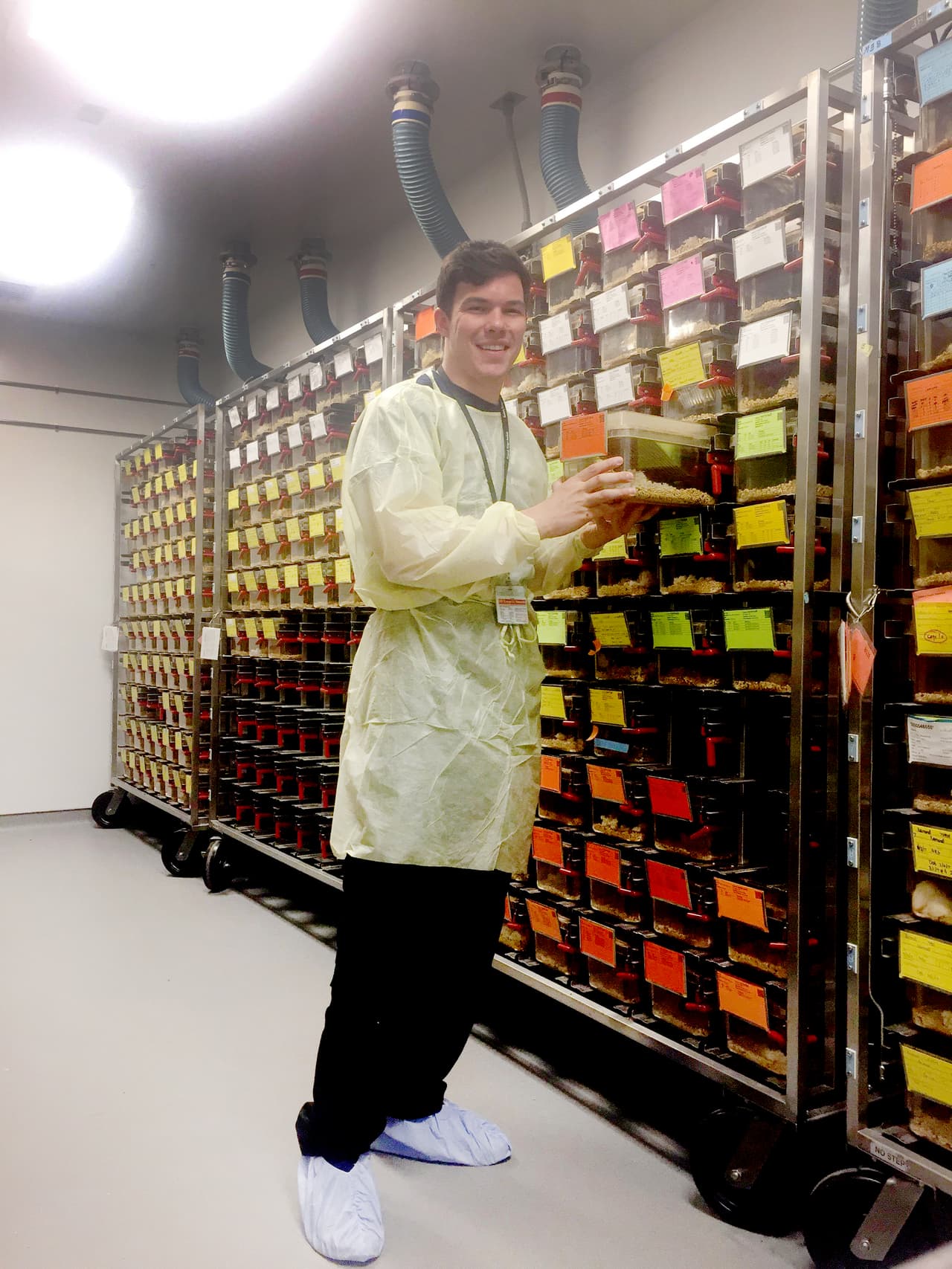 El estudiante valora el apoyo que le han dado sus padres.